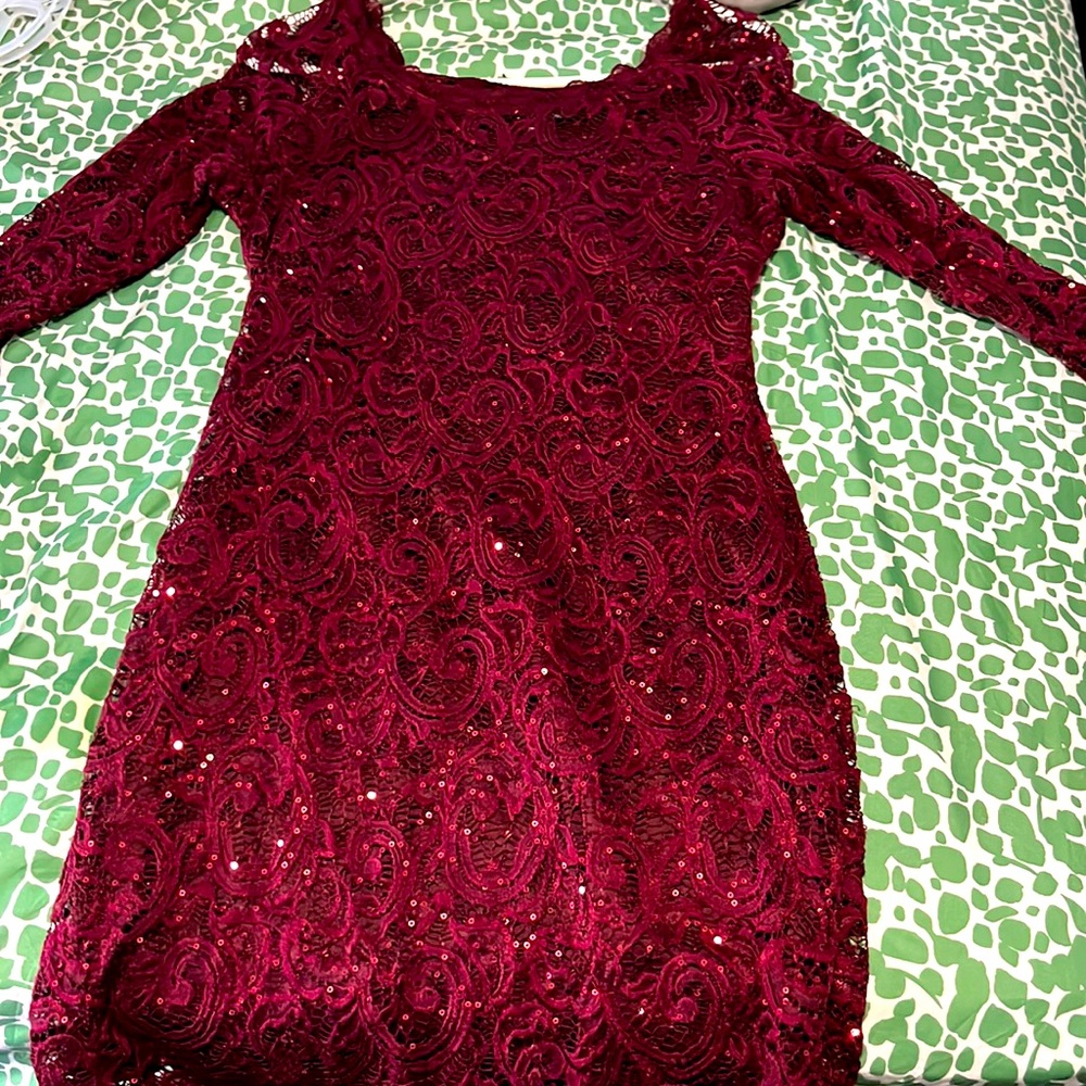 Sequin Hearts Dress